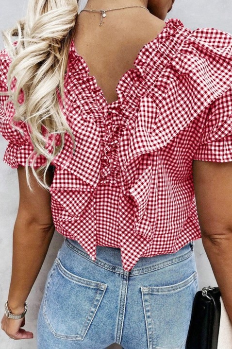 Top OLIANZA, Boja: crvena, IVET.HR - MODERNA ODJEĆA