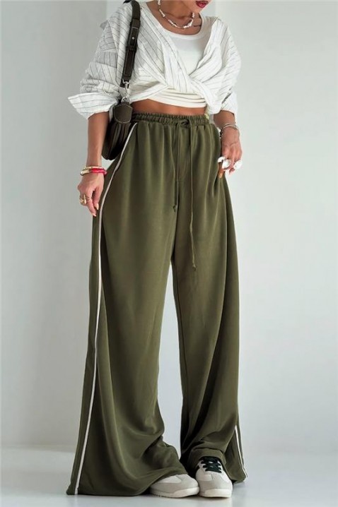 Sportske hlače FROLENZA KHAKI, Boja: kaki, IVET.HR - MODERNA ODJEĆA