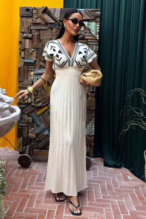 Haljina EMPERALZA ECRU, Boja: drap, IVET.HR - MODERNA ODJEĆA