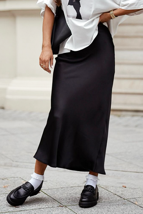 Suknja ADEMISA BLACK, Boja: crna, IVET.HR - MODERNA ODJEĆA