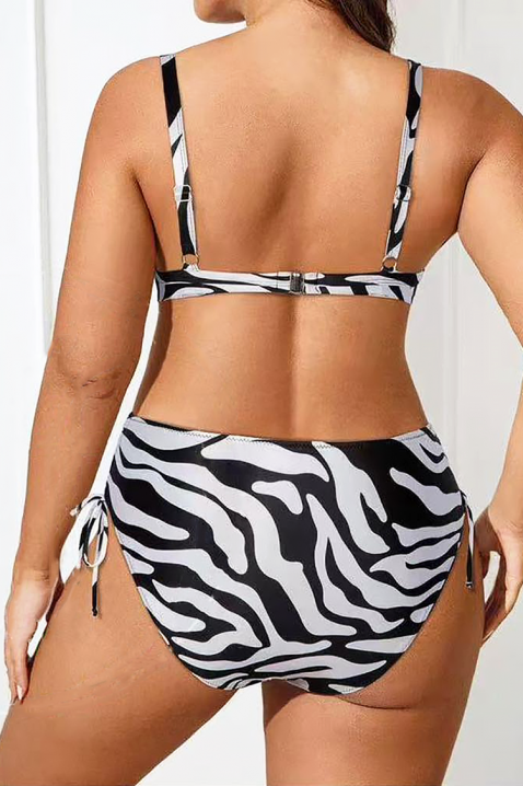 Kupaći kostim ZEBROLZA, Boja: crna i bijela, IVET.HR - MODERNA ODJEĆA