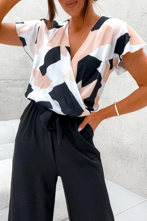 Kombinezon SIMOLTRA BLACK, Boja: crna, IVET.HR - MODERNA ODJEĆA