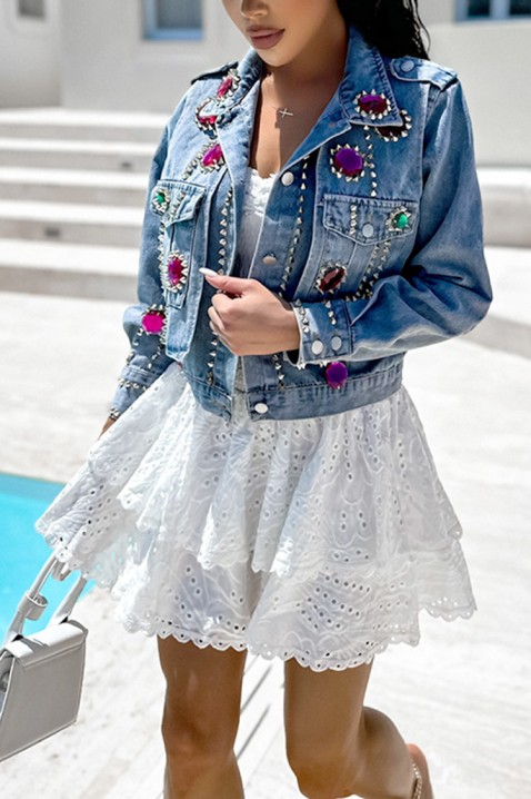 Traper jakna VELSONFA PINK, Boja: plava, IVET.HR - MODERNA ODJEĆA