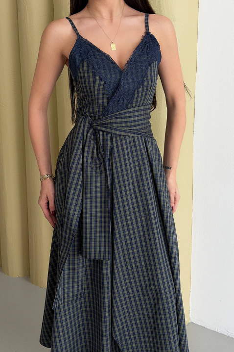 Haljina ALEKSINIA KHAKI, Boja: kaki, IVET.HR - MODERNA ODJEĆA