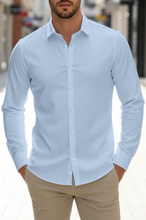 Muška košulja FERIZO SKY, Boja: svijetlo plava, IVET.HR - MODERNA ODJEĆA