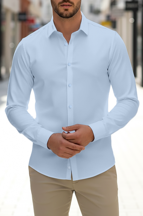 Muška košulja FERIZO SKY, Boja: svijetlo plava, IVET.HR - MODERNA ODJEĆA