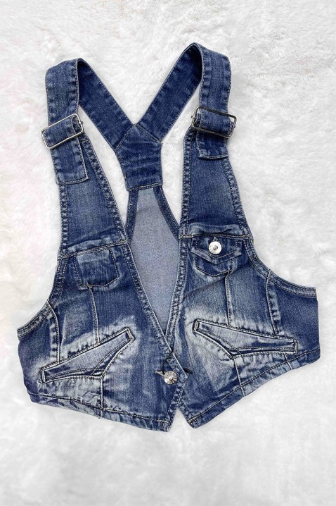 Prsluk MILONZANA, Boja: plava, IVET.HR - MODERNA ODJEĆA