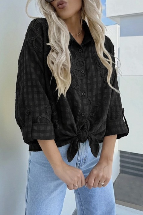 Ženska košulja RENISIA BLACK, Boja: crna, IVET.HR - MODERNA ODJEĆA