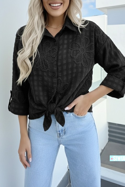 Ženska košulja RENISIA BLACK, Boja: crna, IVET.HR - MODERNA ODJEĆA