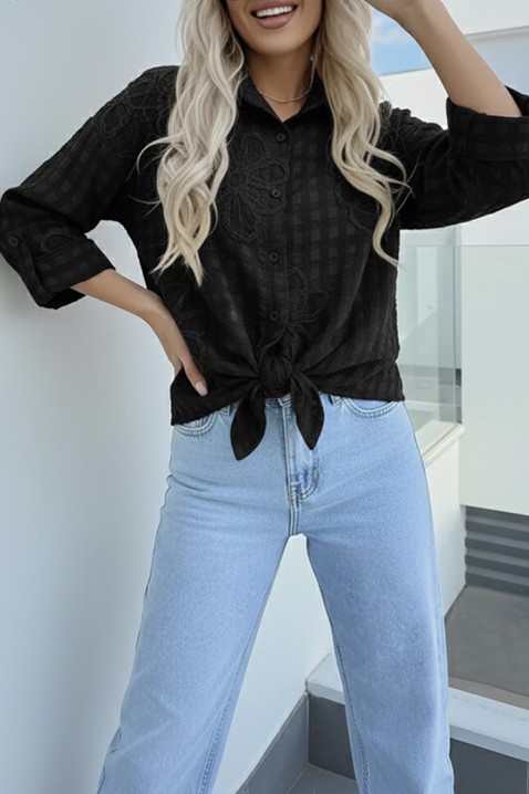 Ženska košulja RENISIA BLACK, Boja: crna, IVET.HR - MODERNA ODJEĆA