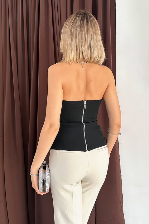 Top TRONZELA BLACK, Boja: crna, IVET.HR - MODERNA ODJEĆA