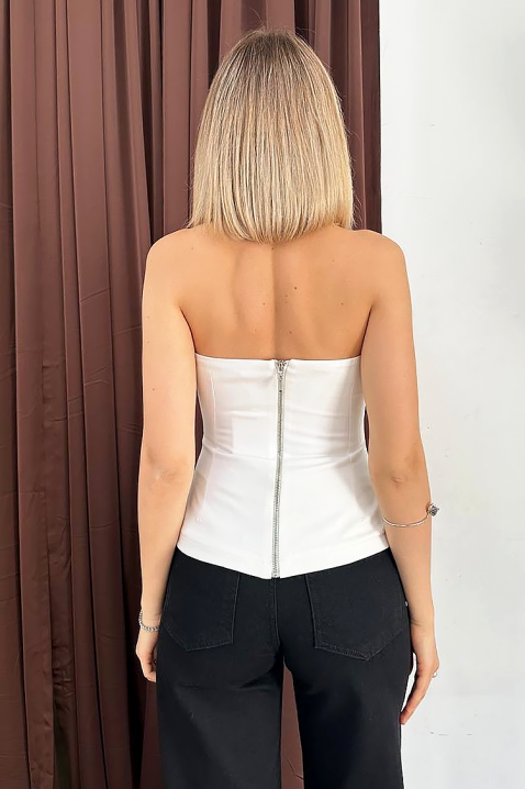 Top TRONZELA WHITE, Boja: bijela, IVET.HR - MODERNA ODJEĆA