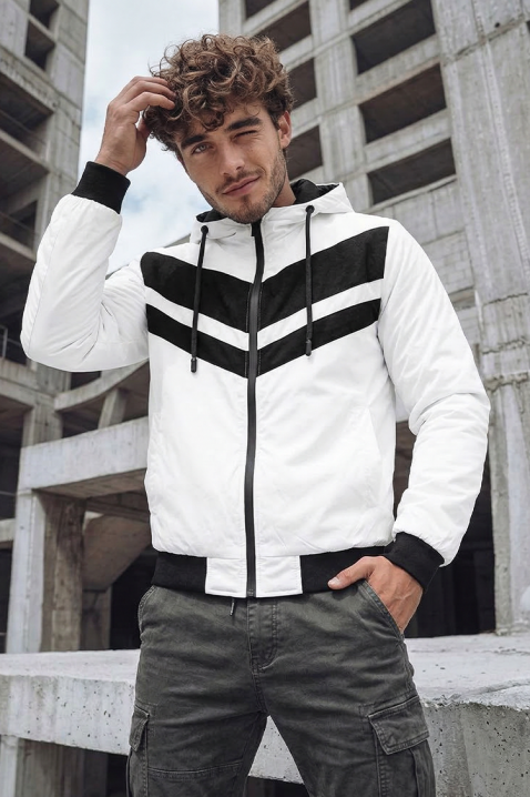 Muška jakna ELISIO WHITE, Boja: bijela, IVET.HR - MODERNA ODJEĆA