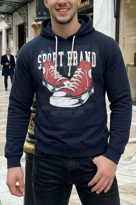 Muška dukserica ABONSO, Boja: tamnoplava, IVET.HR - MODERNA ODJEĆA