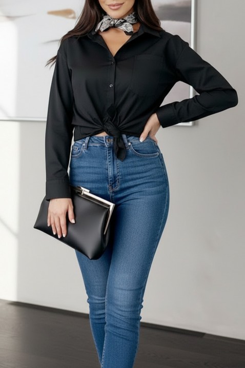 Ženska košulja ZARLONA BLACK, Boja: crna, IVET.HR - MODERNA ODJEĆA