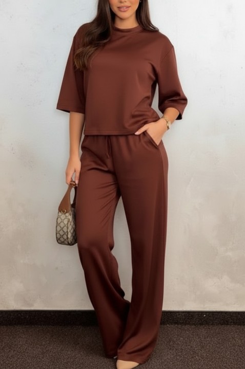 Komplet RELONDANA BROWN, Boja: smeđa, IVET.HR - MODERNA ODJEĆA