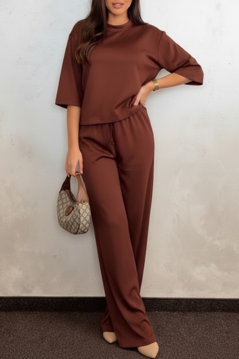 Komplet RELONDANA BROWN, Boja: smeđa, IVET.HR - MODERNA ODJEĆA