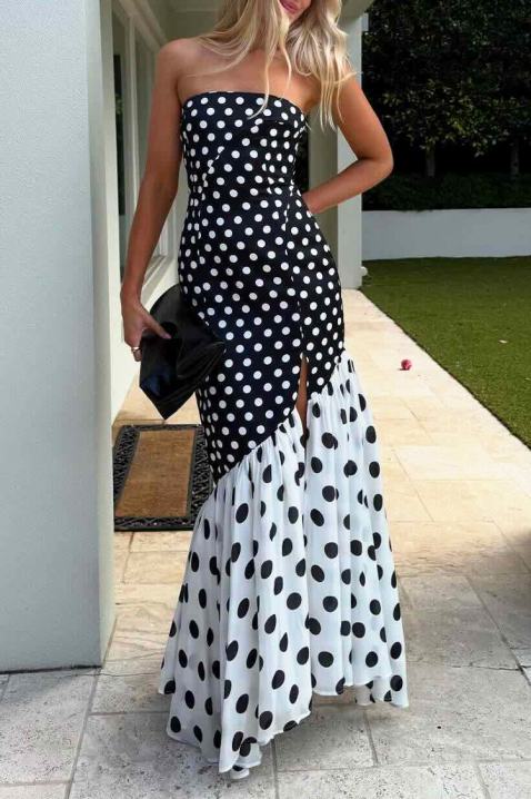 Haljina GLOZEFINA, Boja: crna i bijela, IVET.HR - MODERNA ODJEĆA