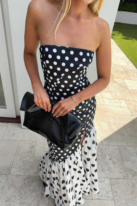 Haljina GLOZEFINA, Boja: crna i bijela, IVET.HR - MODERNA ODJEĆA