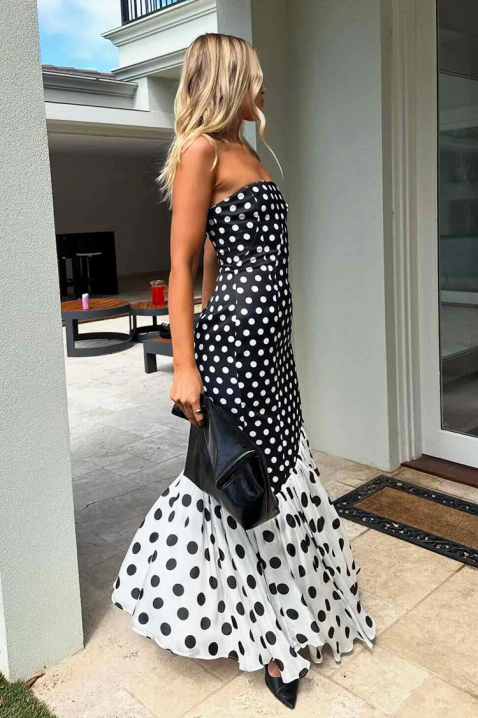 Haljina GLOZEFINA, Boja: crna i bijela, IVET.HR - MODERNA ODJEĆA