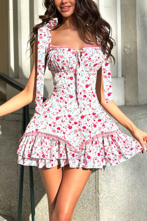 Haljina LORVELZA WHITE, Boja: bijela, IVET.HR - MODERNA ODJEĆA