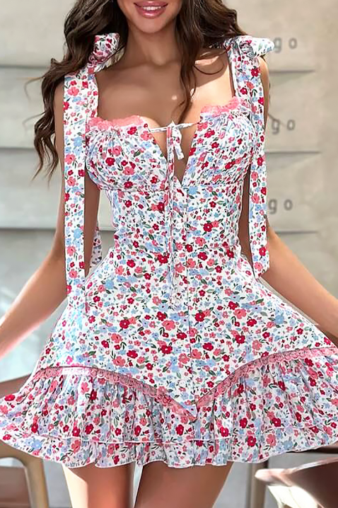 Haljina LORVELZA WHITE, Boja: bijela, IVET.HR - MODERNA ODJEĆA