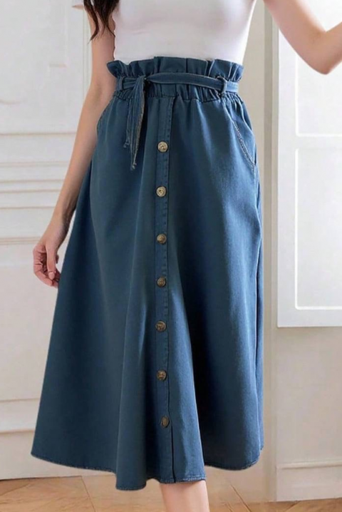 Suknja ALEKSINTA, Boja: plava, IVET.HR - MODERNA ODJEĆA