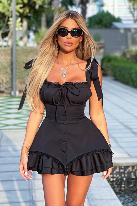 Haljina ZLAROLFA BLACK, Boja: crna, IVET.HR - MODERNA ODJEĆA