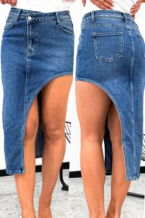 Suknja NARELONZA, Boja: plava, IVET.HR - MODERNA ODJEĆA