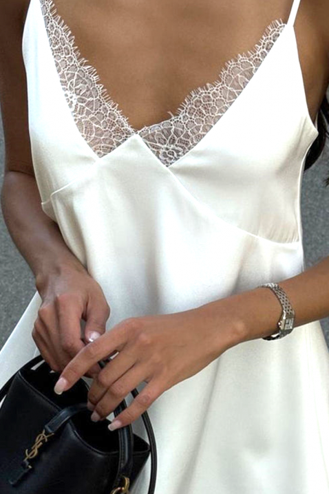 Haljina ARMENITA WHITE, Boja: bijela, IVET.HR - MODERNA ODJEĆA