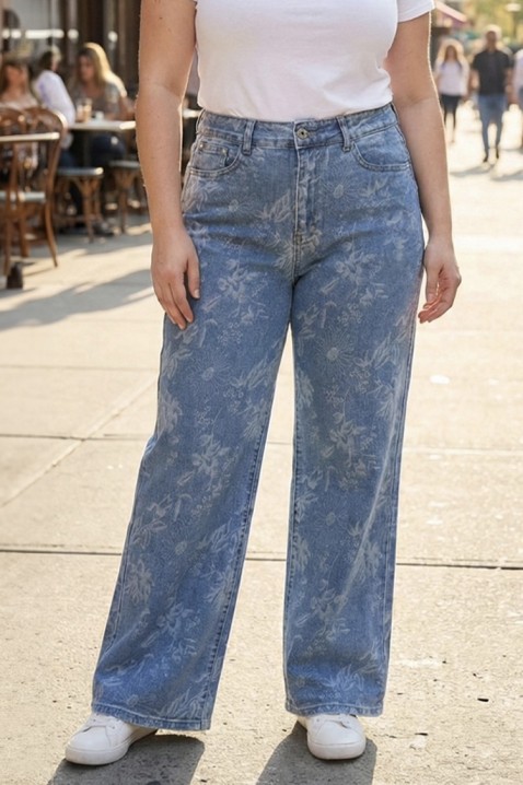 Traperice MARILZA, Boja: plava, IVET.HR - MODERNA ODJEĆA