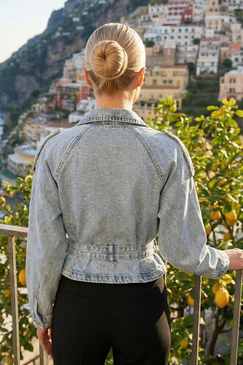 Traper jakna LARVELDA, Boja: svijetlo plava, IVET.HR - MODERNA ODJEĆA