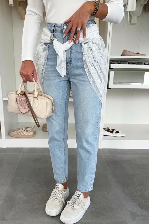 Traperice FLORVILDA, Boja: svijetlo plava, IVET.HR - MODERNA ODJEĆA