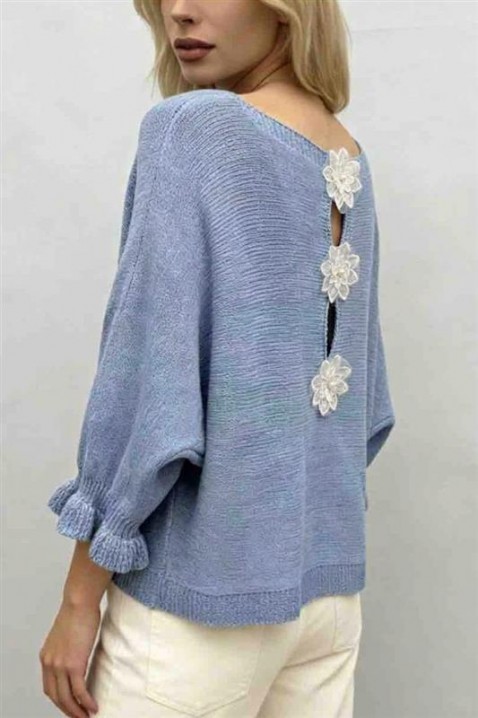 Džemper DARVOLA SKY, Boja: svijetlo plava, IVET.HR - MODERNA ODJEĆA