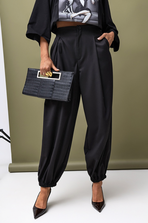 Hlače DAVRELZA BLACK, Boja: crna, IVET.HR - MODERNA ODJEĆA