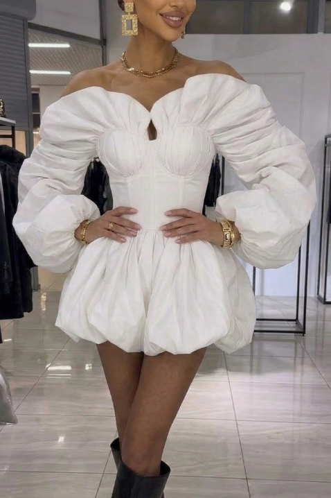 Haljina GARLONZA WHITE, Boja: bijela, IVET.HR - MODERNA ODJEĆA