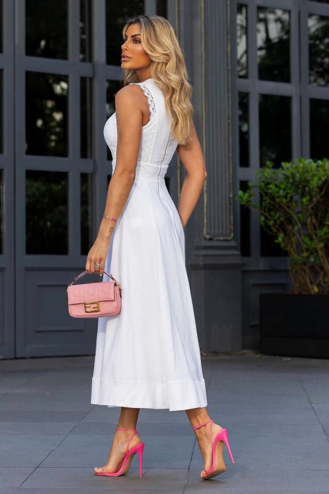 Haljina PAMESITA, Boja: bijela, IVET.HR - MODERNA ODJEĆA