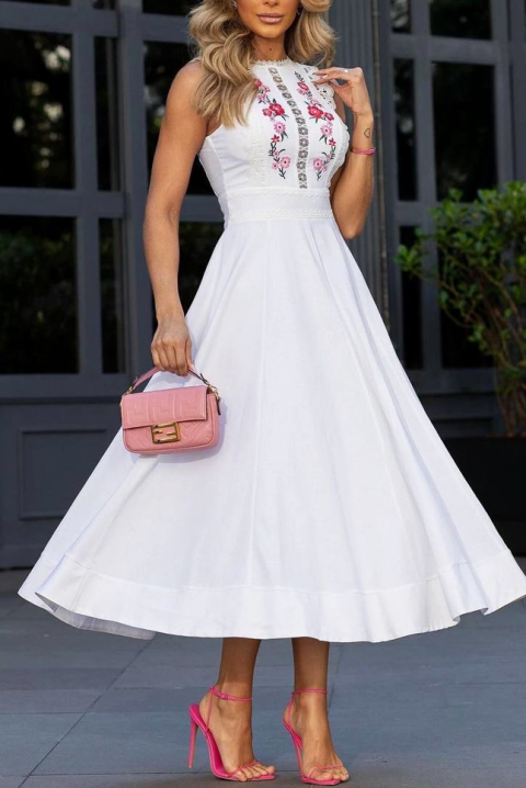 Haljina PAMESITA, Boja: bijela, IVET.HR - MODERNA ODJEĆA