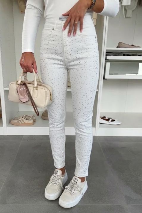 Traperice BLAVRILZA, Boja: bijela, IVET.HR - MODERNA ODJEĆA