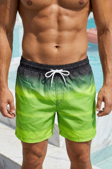 Muške kratke hlače za plivanje BILONZO GREEN, Boja: zelena, IVET.HR - MODERNA ODJEĆA