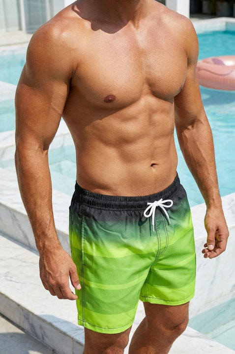 Muške kratke hlače za plivanje BILONZO GREEN, Boja: zelena, IVET.HR - MODERNA ODJEĆA