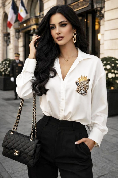 Ženska košulja ZROFELDA, Boja: bijela, IVET.HR - MODERNA ODJEĆA