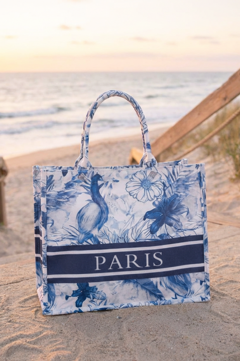 Torba za plažu LUXERIA BLUE, Boja: plava, IVET.HR - MODERNA ODJEĆA