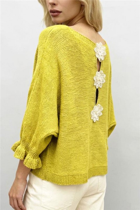 Džemper DARVOLA YELLOW, Boja: žuta, IVET.HR - MODERNA ODJEĆA