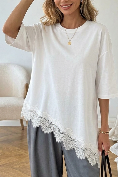 Top VIRZENA WHITE, Boja: bijela, IVET.HR - MODERNA ODJEĆA