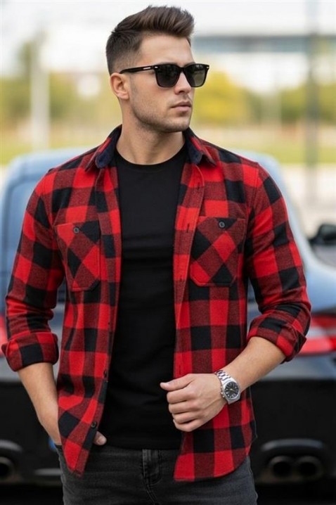 Muška jakna TORELSO RED, Boja: crvena, IVET.HR - MODERNA ODJEĆA