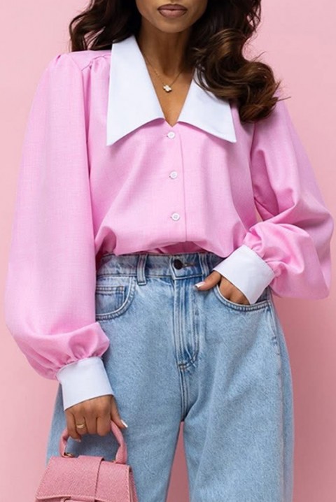 Ženska košulja KESINA PINK, Boja: roza, IVET.HR - MODERNA ODJEĆA