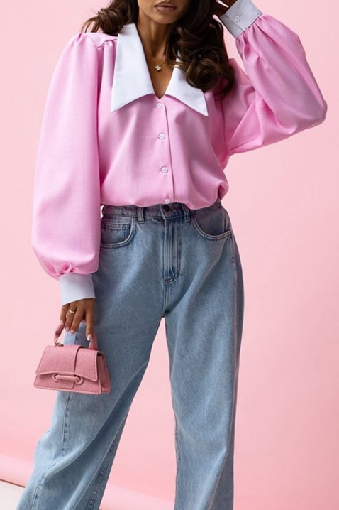 Ženska košulja KESINA PINK, Boja: roza, IVET.HR - MODERNA ODJEĆA