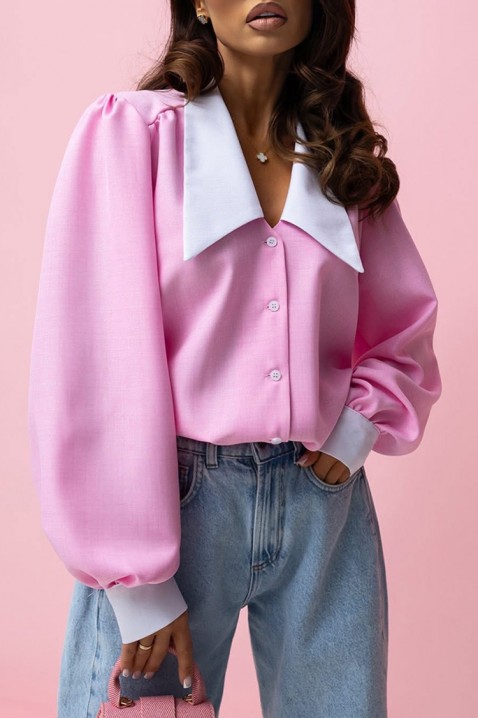 Ženska košulja KESINA PINK, Boja: roza, IVET.HR - MODERNA ODJEĆA