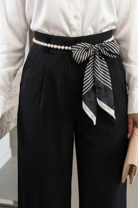 Hlače TAREKA, Boja: crna, IVET.HR - MODERNA ODJEĆA